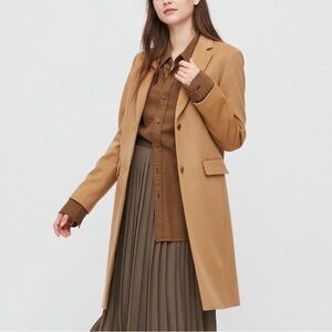🐪 Camel wool & cashmere UNIQLO coat size L